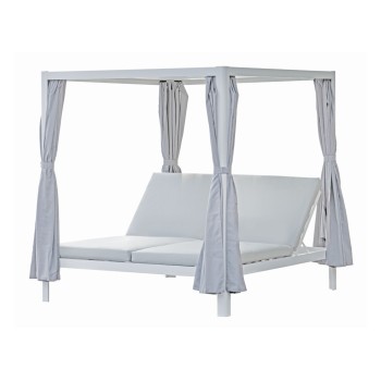 WHITE ALUMINIUM GAZEBO FRAME
