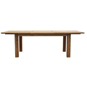 TABLE BOIS EXTENSIBLE / ASORTIMENTS DE CHAISE BOIS TISSE