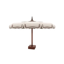 CONTEMPORARY-STYLE WOODEN PARASOL