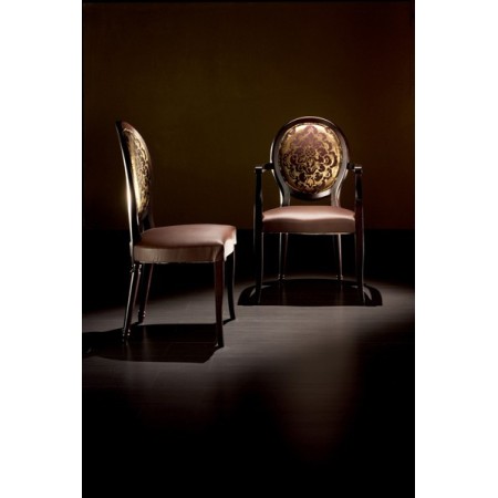 CHAISE DE STYLE - LOUISE CAPITONNE / LISSE