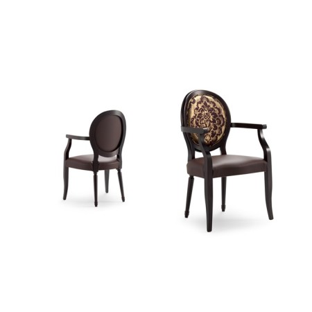 CHAISE DE STYLE - LOUISE CAPITONNE / LISSE