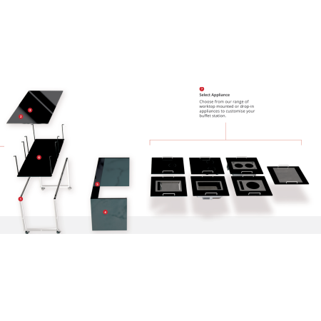 MOSAIC MODULAR BUFFET SYSTEM