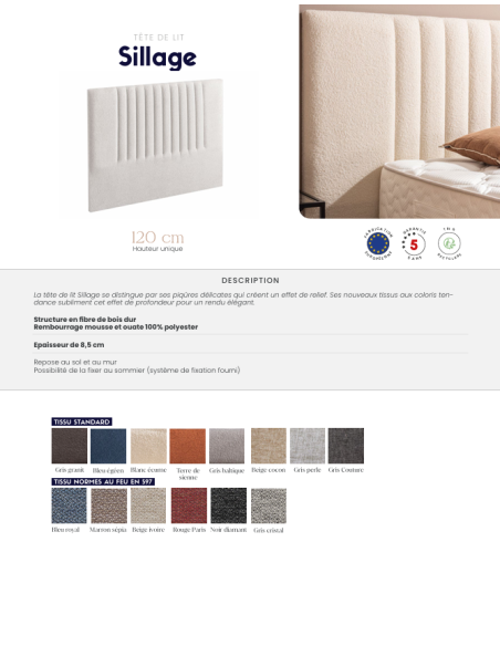 COLLECTION SOMMIERS ET TETE DE LIT
