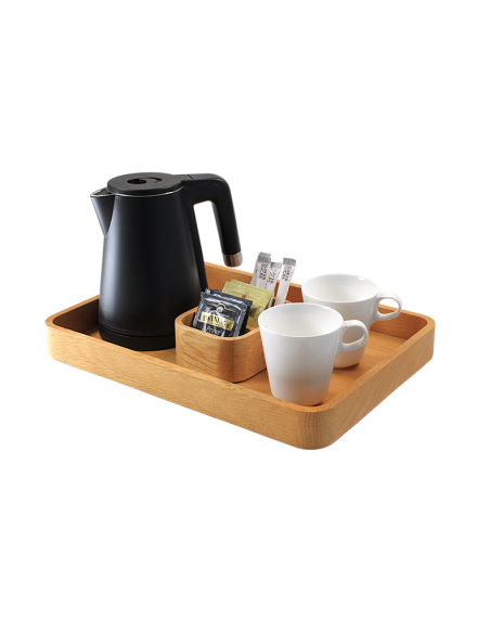 SMALL WOODEN WELCOME TRAY