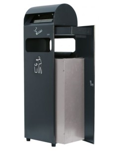 BIN WITH ASHTRAY – 29L/3L 2