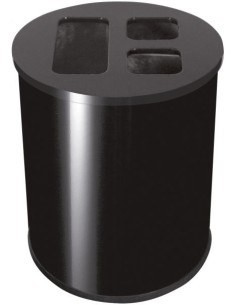 COLLECTEURS DE TRI 40L - 3 COMPARTIMENTS