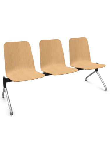 BANC DE 3 CHAISES