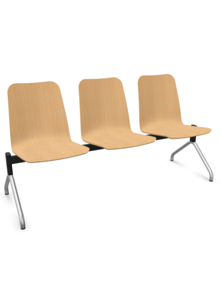BANC DE 3 CHAISES