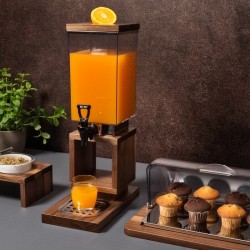DISTRIBUTEUR A BOISSON NATURE EN BOIS