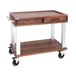 CHARIOTS DE SERVICE EN BOIS