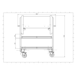 SERVICE TROLLEYS (4-TIER) 2