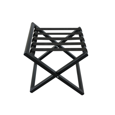 PORTE-BAGAGES EN BOIS NOIR