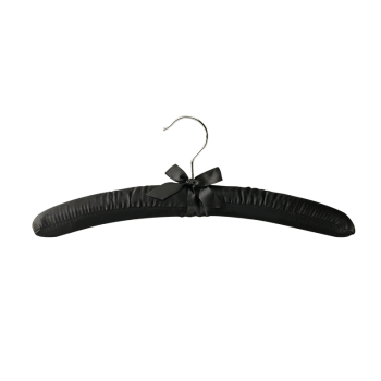 SATION COAT HANGER WITH DECORATIVE BOW