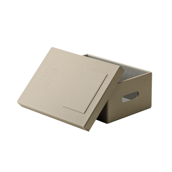 SCHUHBOX MIT DECKEL