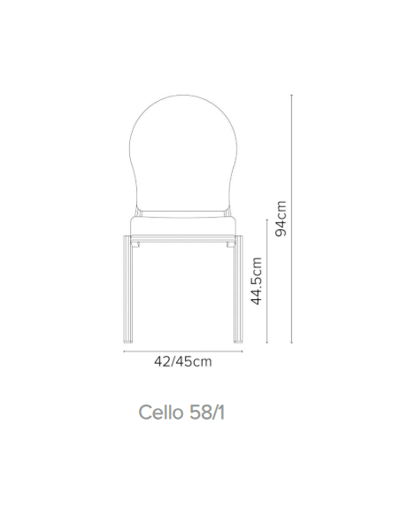 STUHL „CELLO“