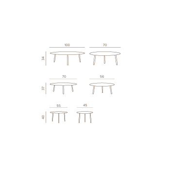 COFFEE TABLE  ISLAND COFFEE