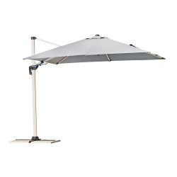 PARASOL ALUMINIUM EFFET BOIS