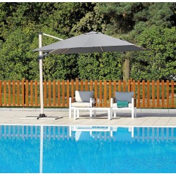 PARASOL ALUMINIUM EFFET BOIS 2