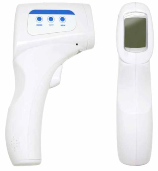 Hygiène COVID-19 Thermomètre numérique à infrarouge
