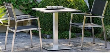 Mobilier de terrasse MOBILIER DE TERRASSE EN INOX-1