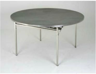 Tables pliantes TABLE PLIANTE RONDE DE BANQUET ULTRA LEGERE 